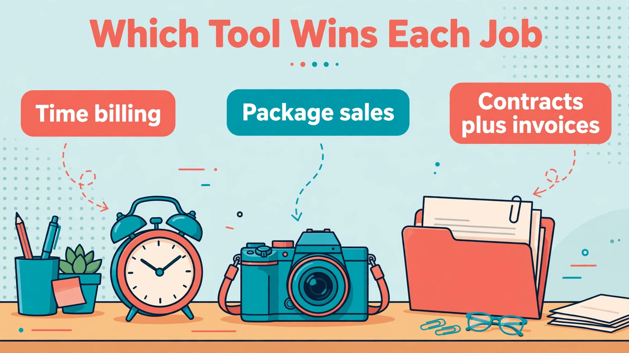 annotated visual: Which Tool Wins Each Job
