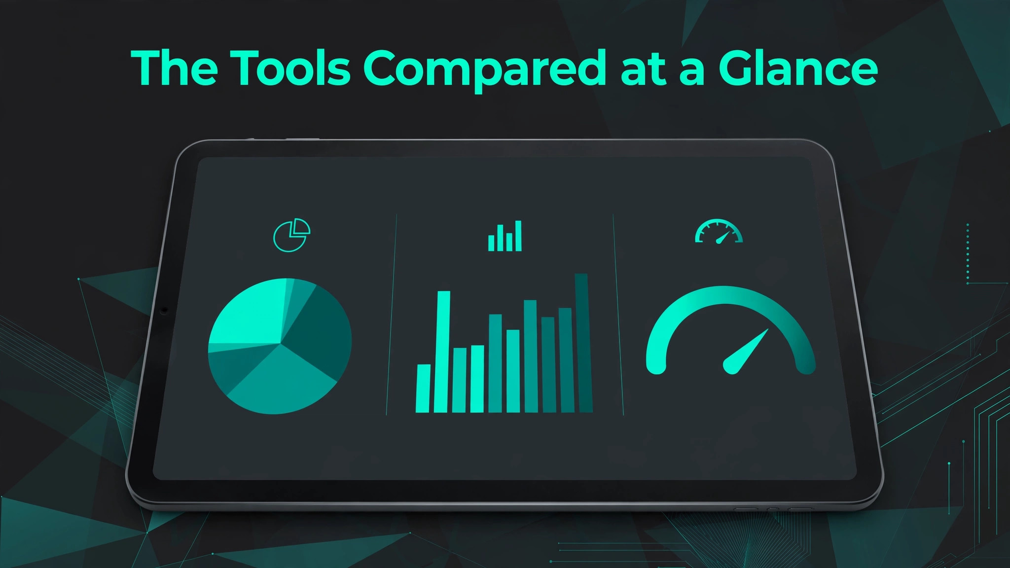 mockup visual: The Tools Compared at a Glance