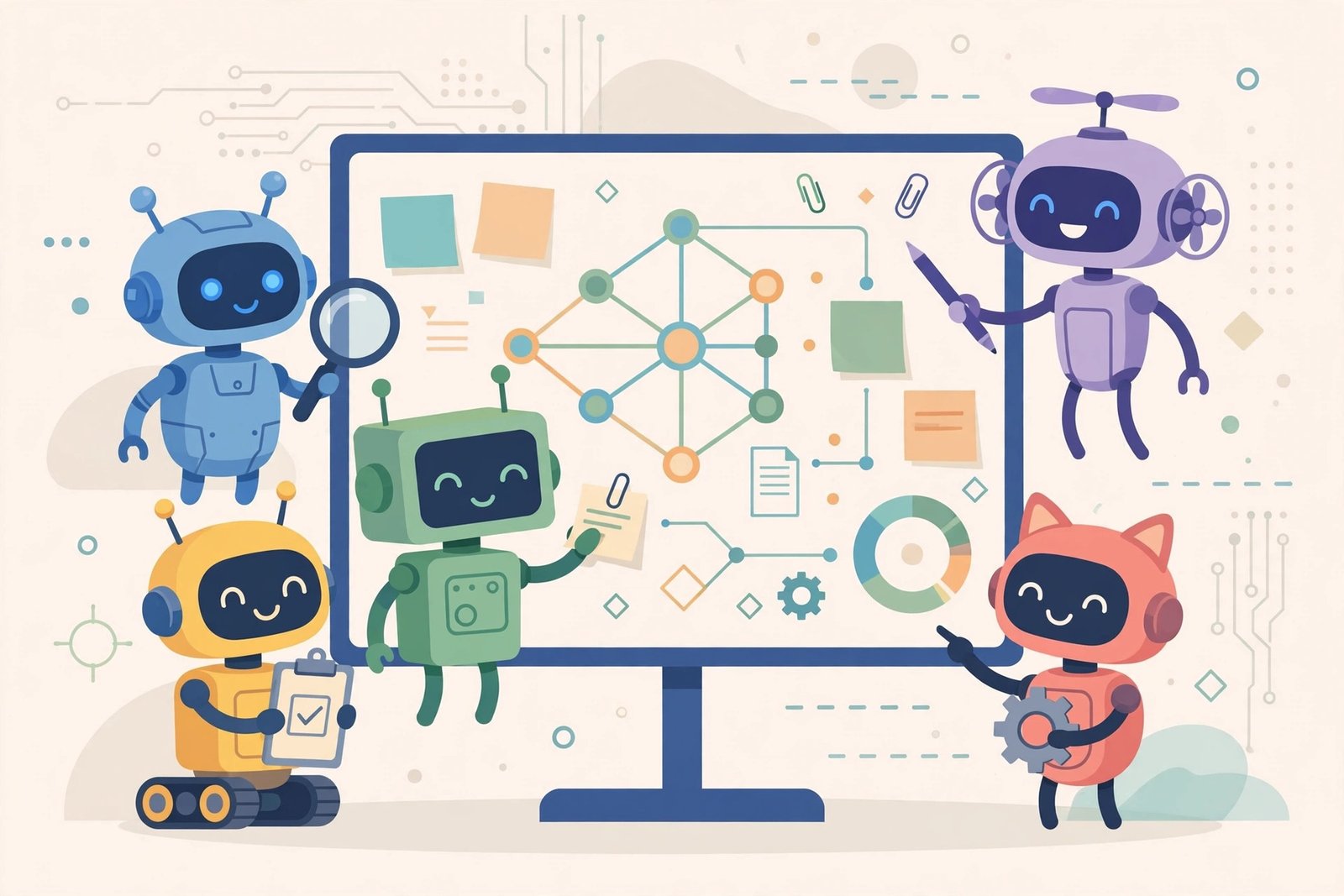 Multi-agent teams in the best no-code AI agent builders