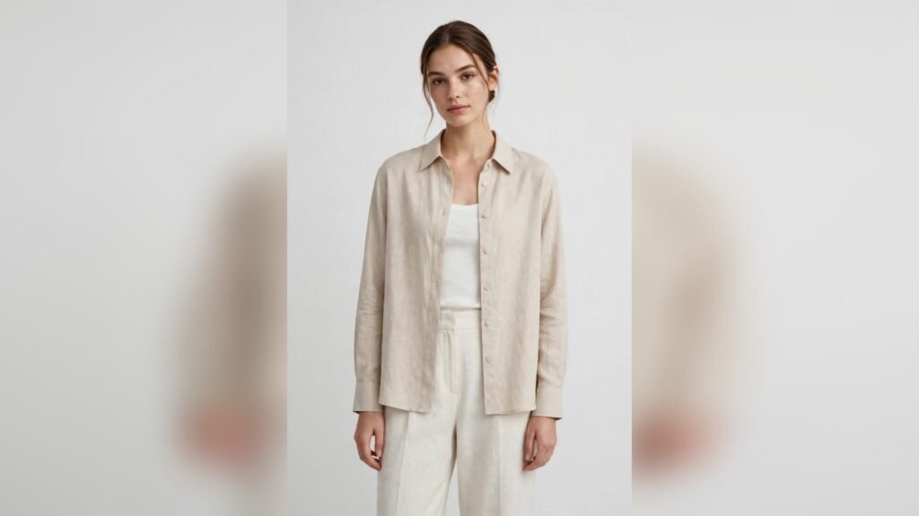 On model AI imagery for an apparel product page