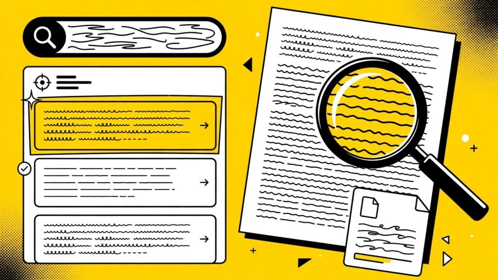 Search finding text inside scanned PDF
