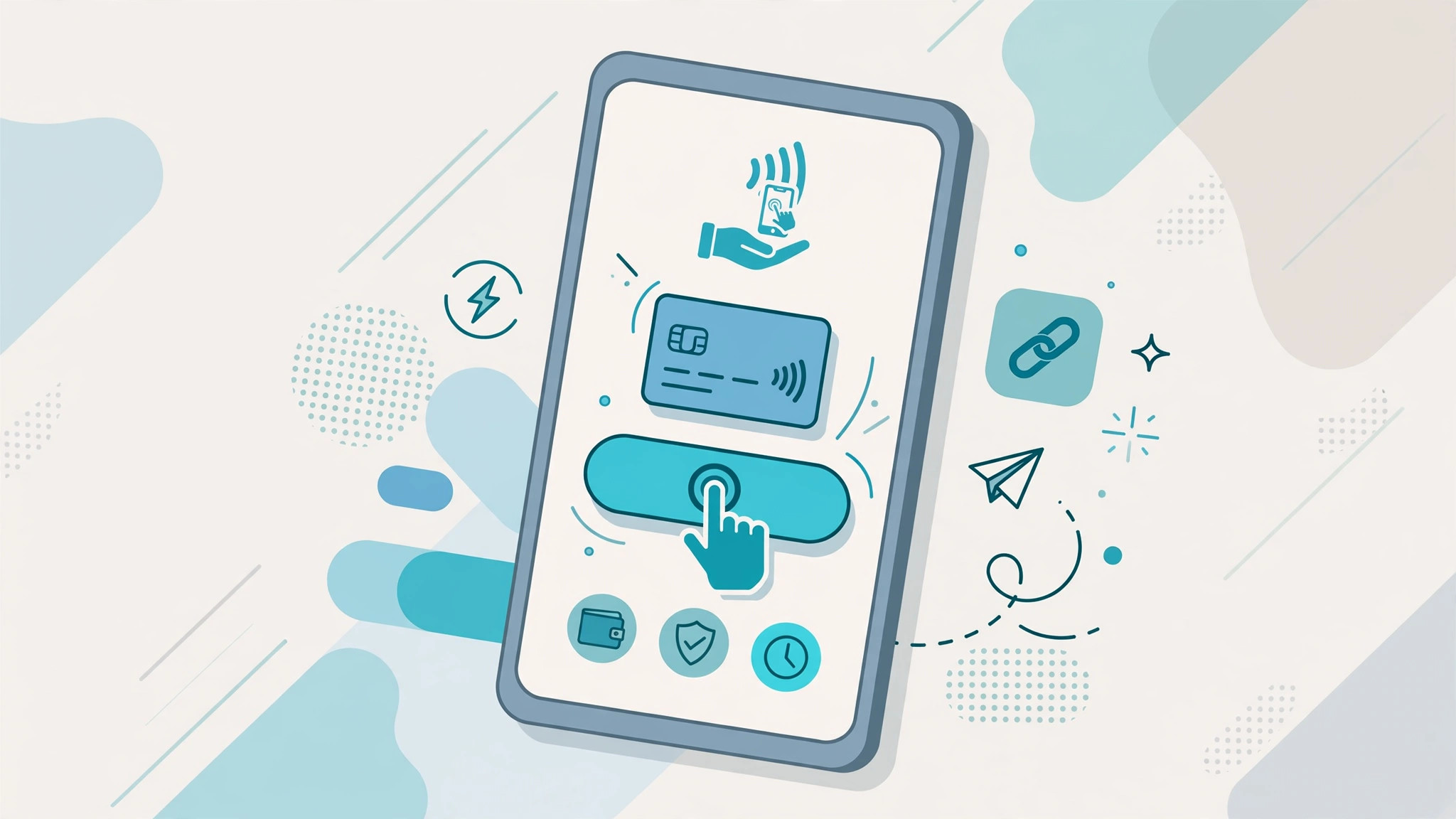 Payment links in the best AI invoice generator apps