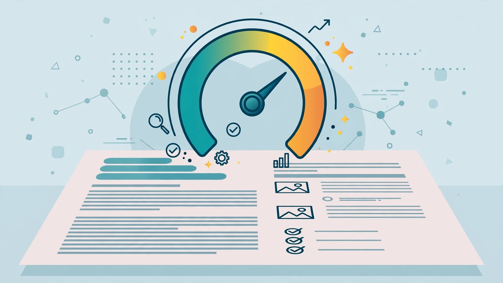 SEO check stage when you write a blog post with AI