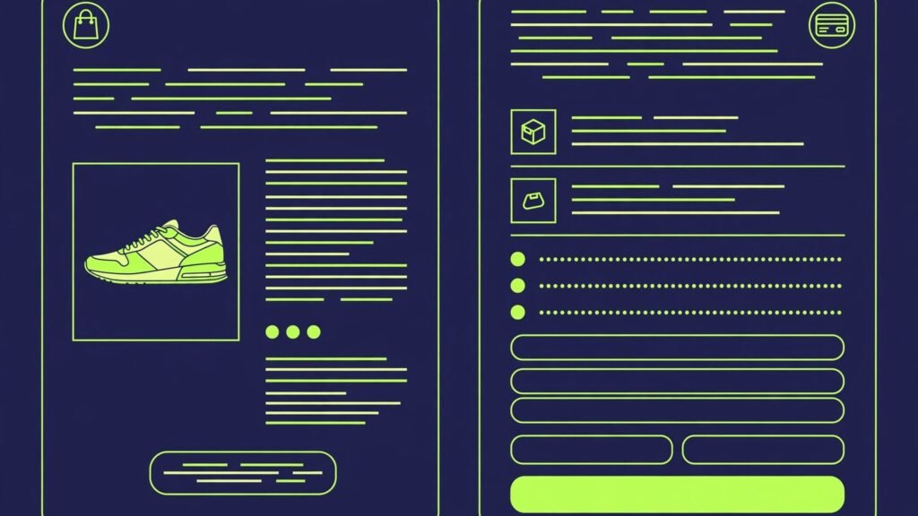 Shopify online store checkout example