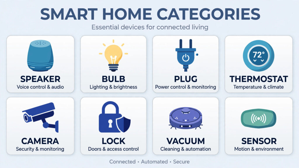 Best smart home devices 2026 by category