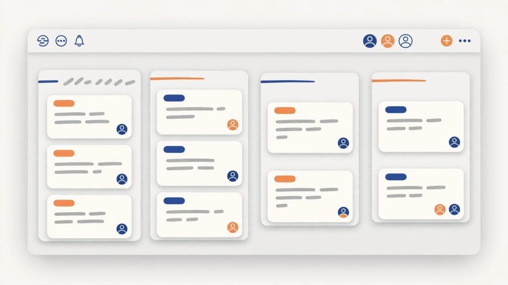 Trello kanban board example