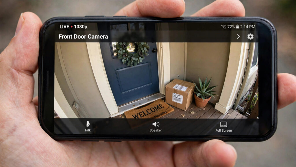 Video doorbell live feed — best smart home devices 2026 for front-door security