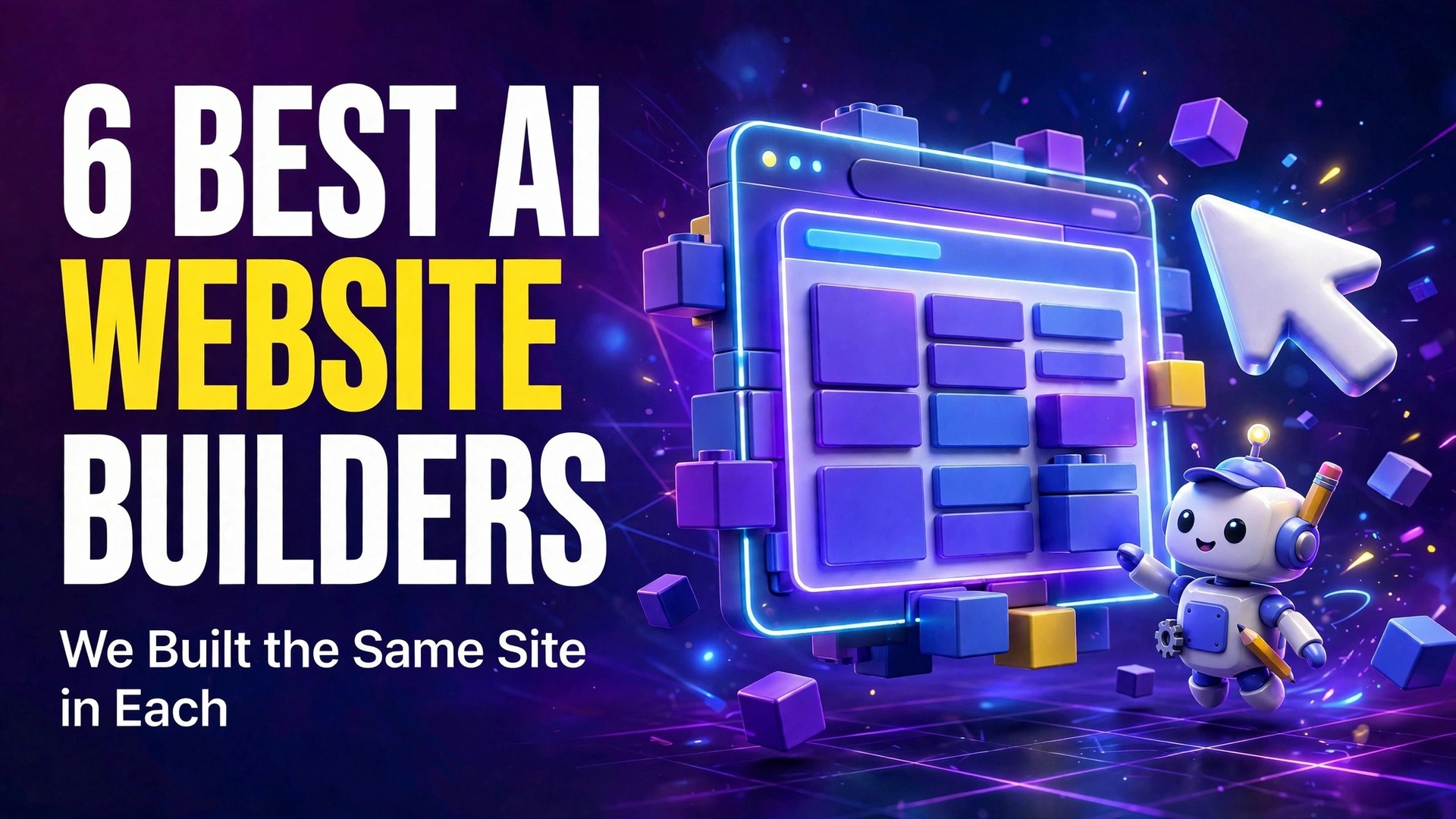 Best AI website builder tools compared 2026