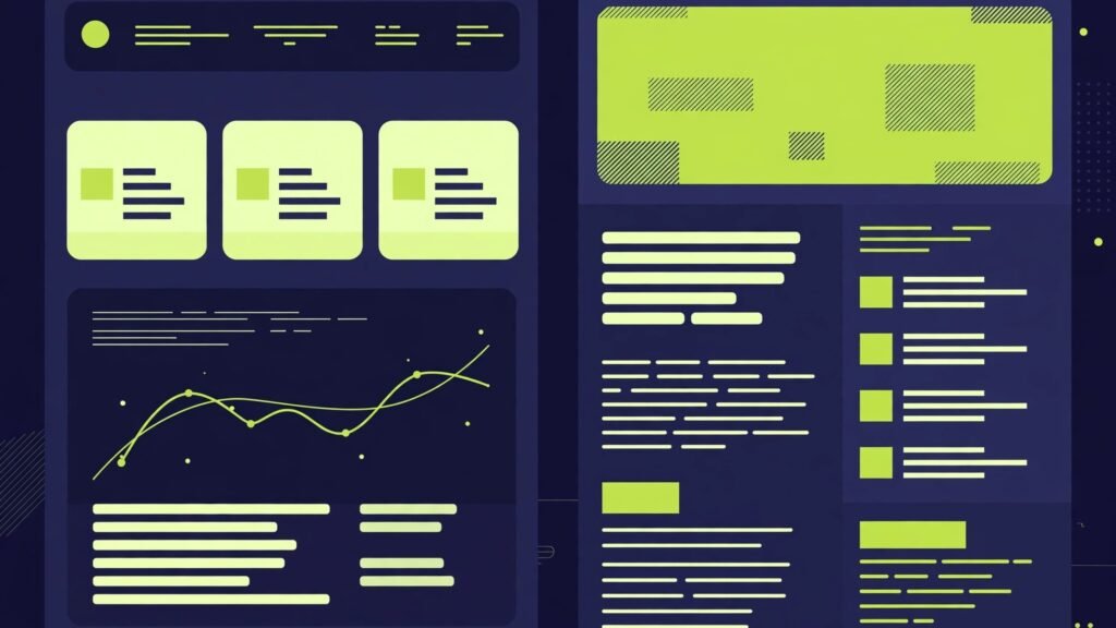WordPress blog layout example for large content sites